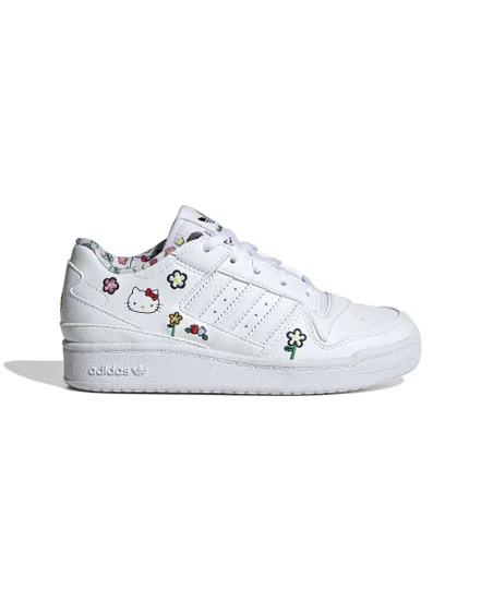 Chaussures Enfant FORUM LOW C Blanc