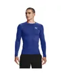 T-Shirt ML Homme UA HG ARMOUR COMP LS Bleu