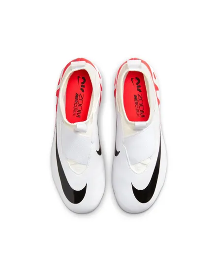 Crampons de football Enfant JR ZOOM SUPERFLY 9 ACAD FG/MG Blanc