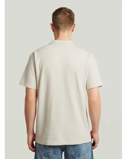 Polo Homme CORE REGULAR JACQUARD POLO SS Beige