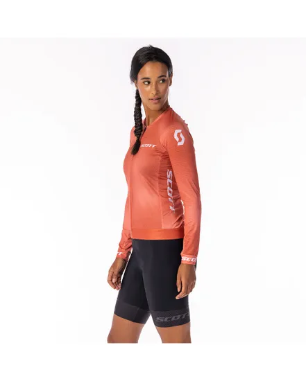 Maillot manches longues Femme RC PRO Rose/Orange