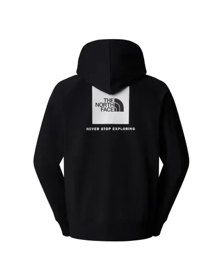 Sweat à capuche Homme M RAGLAN REDBOX HOODIE Noir