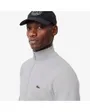 Sweat col zip Homme MEN S SWEATSHIRT FLEECE Argent
