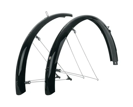 Kit de garde-boues avant/arrière 28 BLUEMELS BASIC 65 Noir