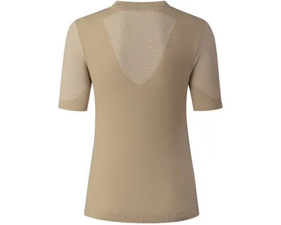 Sous-maillot manches courtes Femme VERTEX Champagne