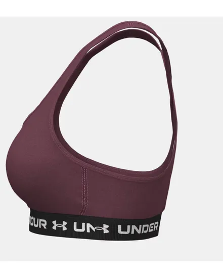 Brassière Femme CROSSBACK MID BRA Bordeaux