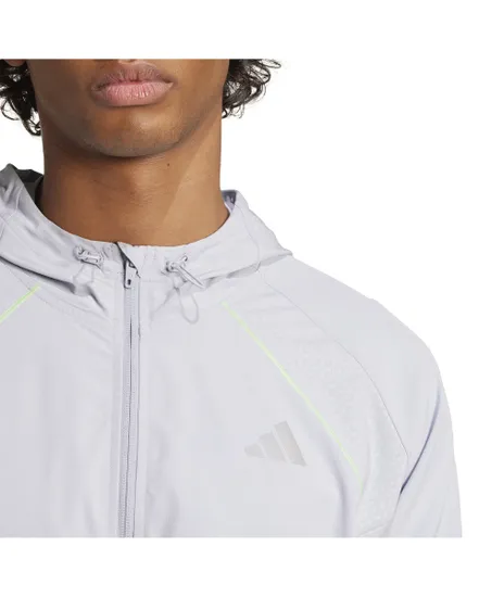 Veste zip à capuche Homme TECH APP S-TOP Gris