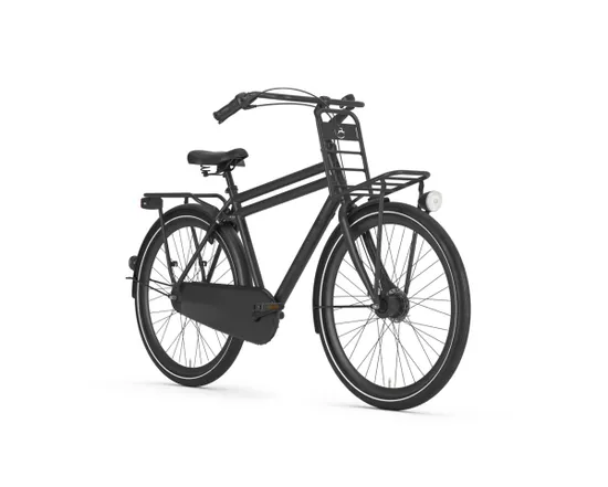 Vélo urbain Homme PUURNL 7V Noir