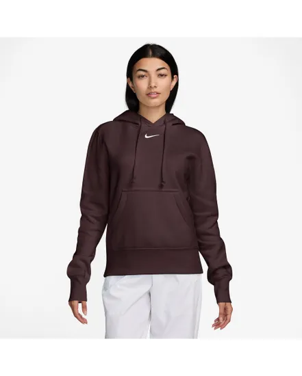 Sweat à capuche Femme W NSW PHNX FLC STD PO HOODIE Bordeaux