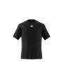 T-shirt de fitness manches courtezs Homme TI 3BAR TEE Noir