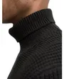 Pull Homme Col Roulé Noir