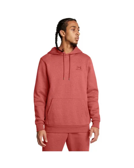 Sweat à capuche Homme UA ICON FLEECE HOODIE Orange