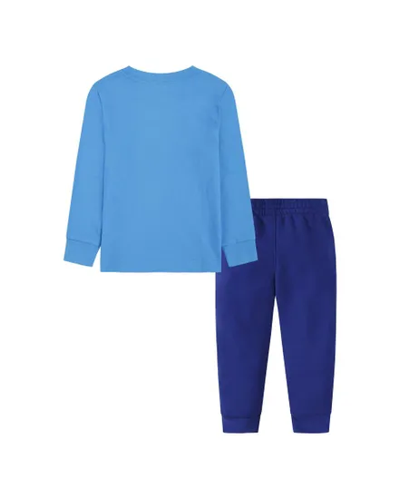 Tee-shirt ML et pantalon Enfant JDB LIL CHAMP LS TEE AND PANT Bleu