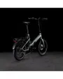 Vélo électrique pliant Unisexe FOLD SPORT HYBRID 500 Gris