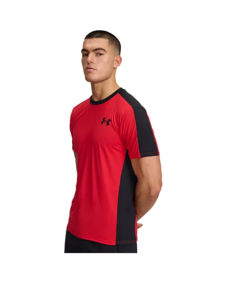 T-shirt Homme UA HG WORDMARK SS Rouge