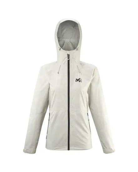 Veste à capuche manches longues Femme FITZ ROY JKT W Blanc