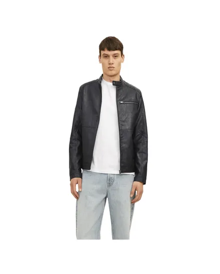 Veste Biker Homme JJEDYLAN PU