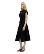 Robe Chemise Sans Manches Femme Salsa Boutons Naturels