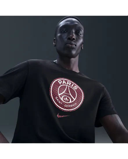 Maillot de football Homme PSG M NK CREST TEE Noir