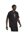Tee shirt manche courte Homme D2M LOGO TEE Noir