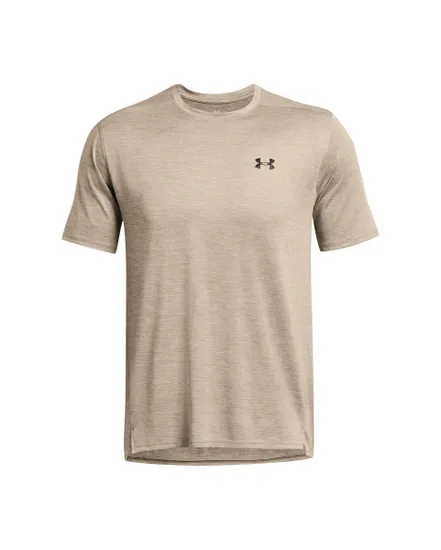 T-Shirt MC Homme UA TECH VENT SS Beige