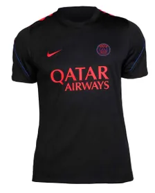 Maillot de football Homme PSG M NK DF STRK SS TOP K Noir