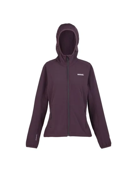 Veste à capuche softshell Femme WMNS AREC III Violet