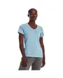 T-shirt Femme TECH SSV - TWIST Bleu