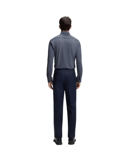 Chemise Homme Kenno Bleu Foncé