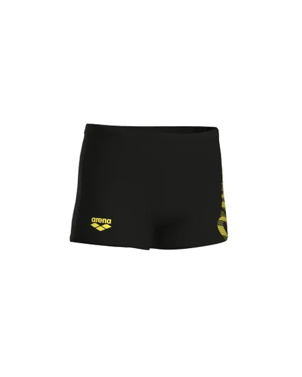 Short de bain Enfant BOY S ARENA GRAPHIC SWIM SHORT Noir
