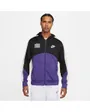 Veste à capuche manches longues Homme M NK TF START5 FZ HOODIE Violet