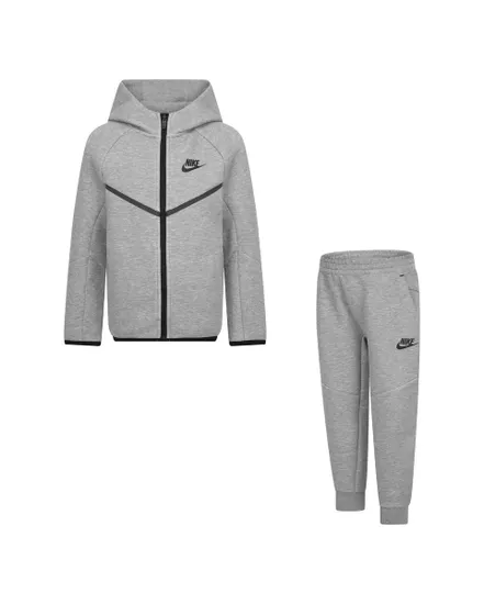 Ensemble de survetement Jeune enfant NKN N NSW TECH FLEECE FZ SET Gris