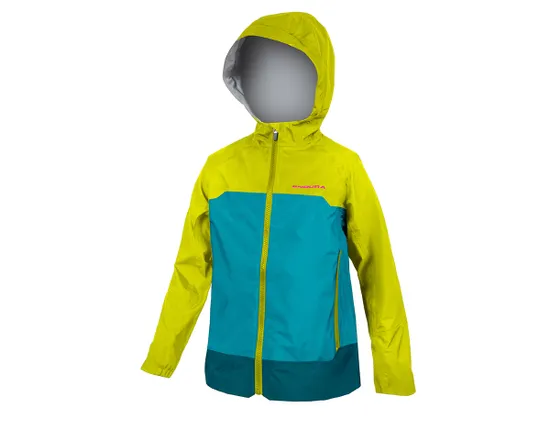 Veste imperméable Enfant MT500 JR WATERPROOF Vert Citron