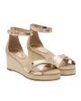 Sandales Femme FLAG METALLIC MID WEDGE ESPAD Or