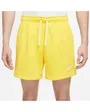 Short Homme M NK CLUB FT FLOW SHORT Jaune