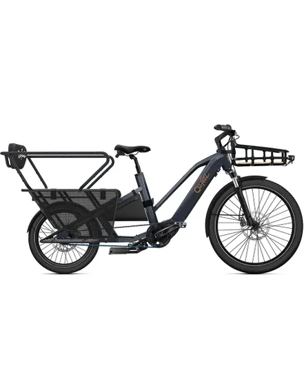 Vélo électrique cargo Unisexe EQUO 7.2 iPA720 FAMILY PACK Gris Anthracite