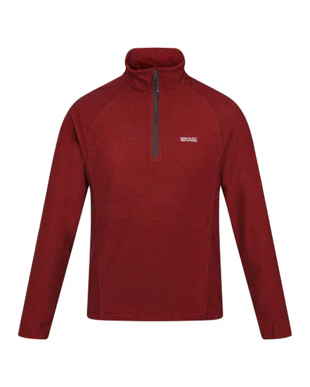 Veste polaire zip Homme MONTES Rouge