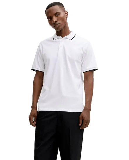 Polo Homme JPRBLAETHAN DETAIL SS POLO SN