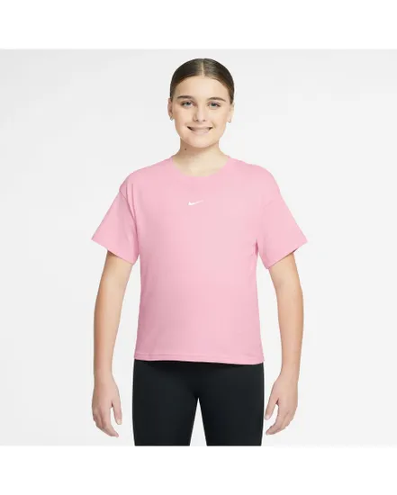 T-shirt Fille G NSW TEE BOXY ESSNTL LBR Rose