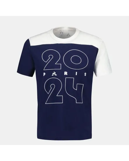 TEE-SHIRT GRAPHIQUE HOMME PARIS 2024 Bleu