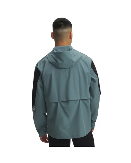Veste zip à capuche Homme UA VELOCITI STORM HOODED JKT Bleu