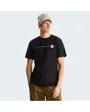 T-shirt manches courtes Homme M S/S NEVER STOP EXPLORING TEE Noir