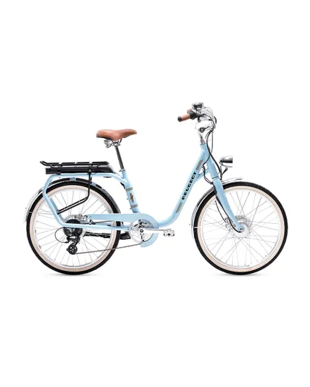 Vélo électrique urbain Unisexe ELC01 24 400 Wh Bleu