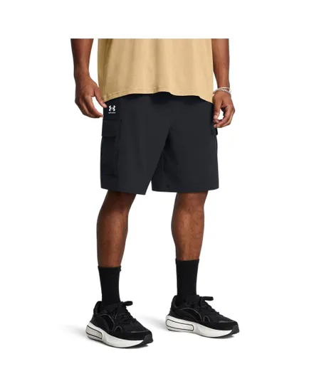 Short Homme UA VIBE WOVEN CARGO SHORT Noir