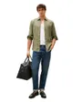 Chemise Homme PIGMENT DYED LI SOLID RF SHIRT Vert