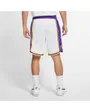 Short de basketball Homme LAL M NK SWGMN SHORT HOME Blanc