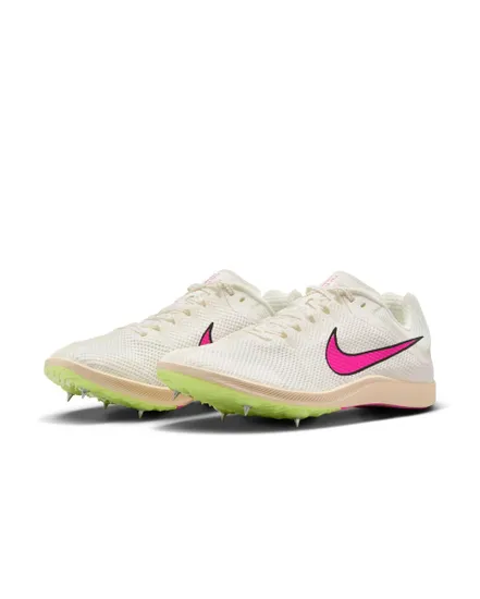 Chaussures d'athlétisme Unisexe NIKE ZOOM RIVAL DISTANCE Beige