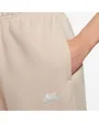 Pantalon de survetement Femme W NSW CLUB FLC MR OS PANT Beige