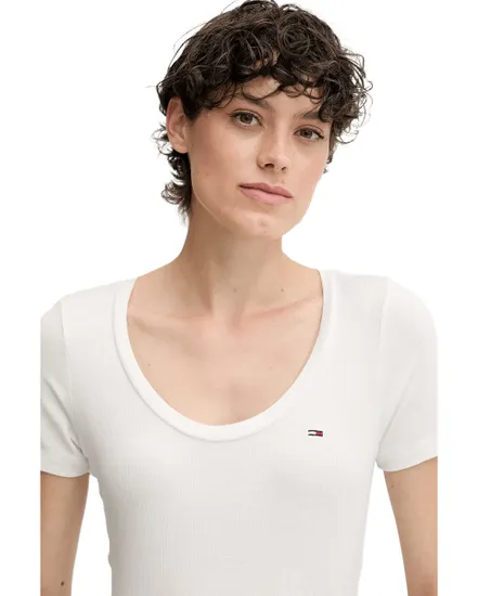 T-Shirt Femme TJW Reg Soft Rib Essential Ss