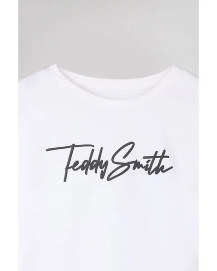 T-shirt col rond Enfant T-EVAN MC JR Blanc